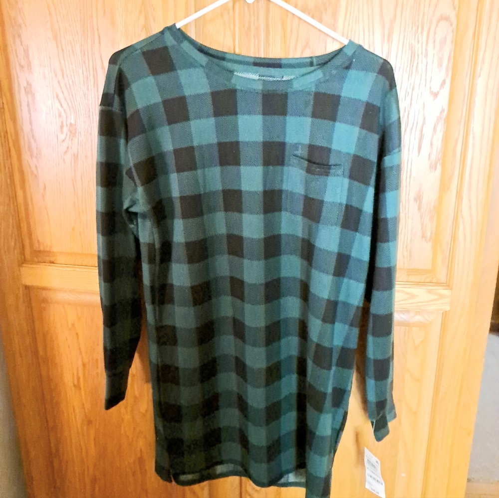 NWT  tunic top bust 40" length 32" Jenni XS oversized